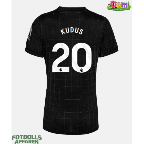 Tottenham Hotspur Mohammed Kudus #20 Bortatröja Kvinnor 2025-26 Kortärmad